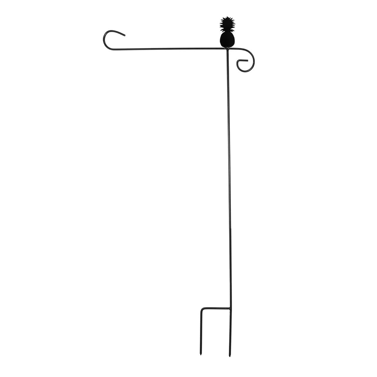 Briarwood Lane Wrought Iron Pineapple Garden Flag Stand Holder