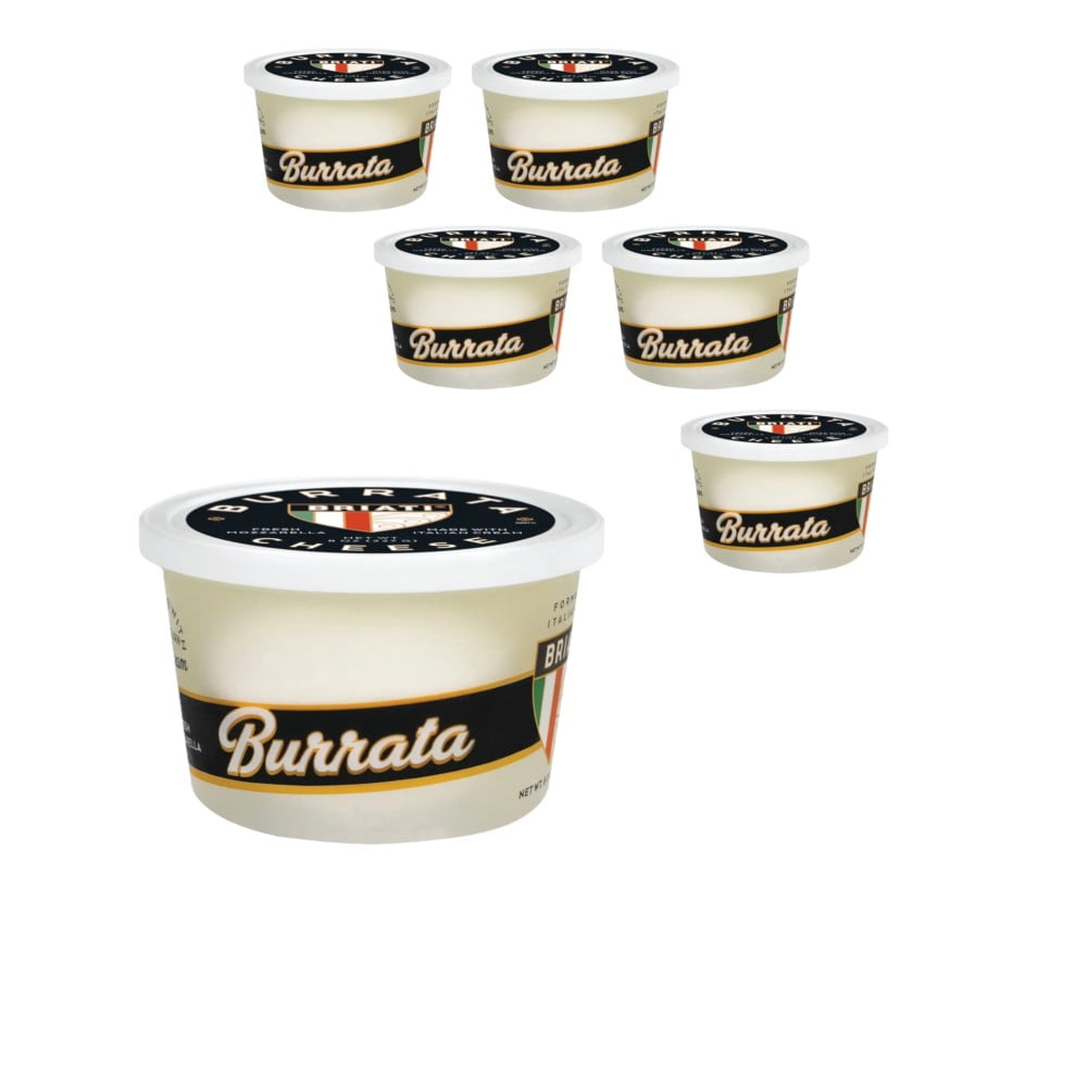 Briati Burrata, Hand Stretched Fresh Mozzarella Cheese - Rich