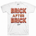 thumbnail image 1 of Brick After Brick Graphic T-Shirt, Unisex Crew Neck Short Sleeve Tee, Casual Streetwear Top, Soft Cotton Everyday Shirt, 1 of 3