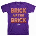 thumbnail image 1 of Brick After Brick Graphic T-Shirt, Unisex Crew Neck Short Sleeve Tee, Casual Streetwear Top, Soft Cotton Everyday Shirt, 1 of 3