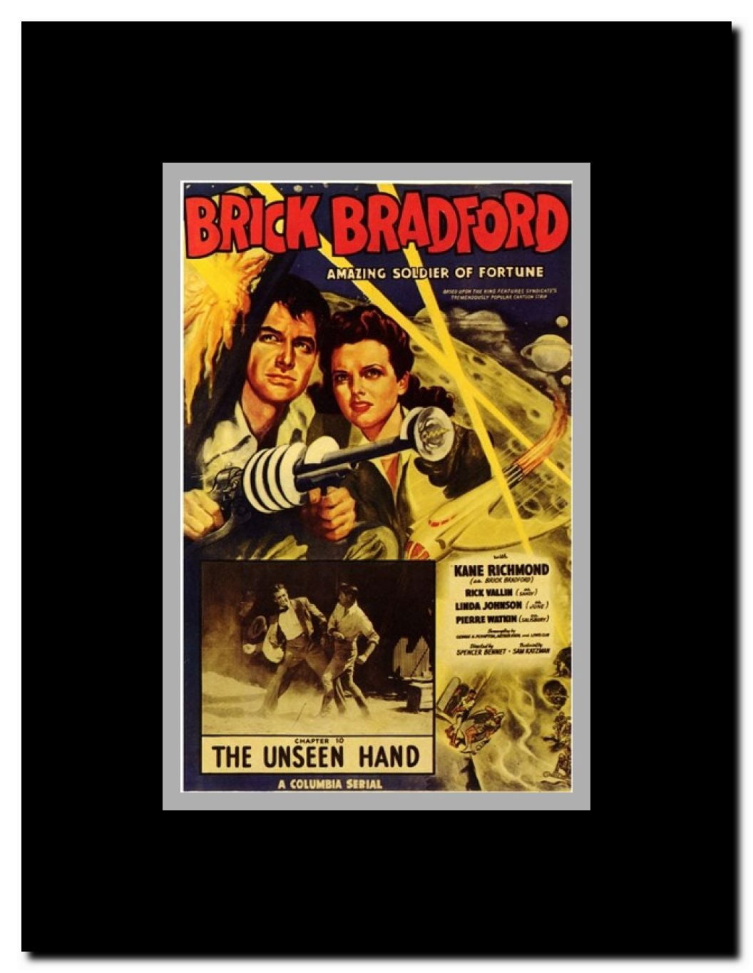 Brick Bradford Framed Movie Poster