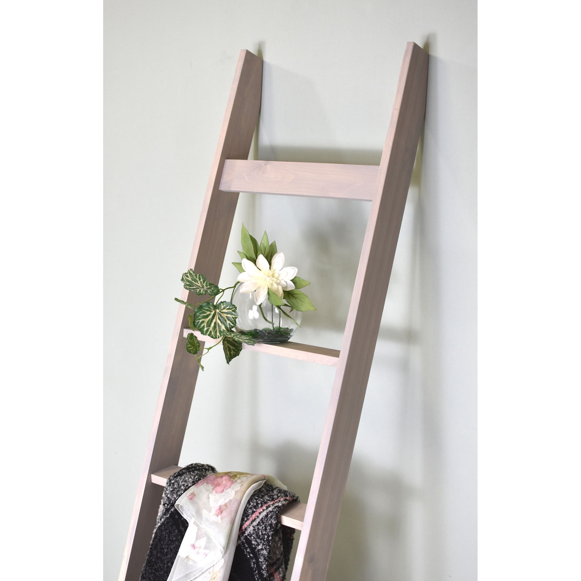 Brick City Textiles LLC 6ft Country Chic Blanket Ladder Modern Farmhouse Black N A Walmart
