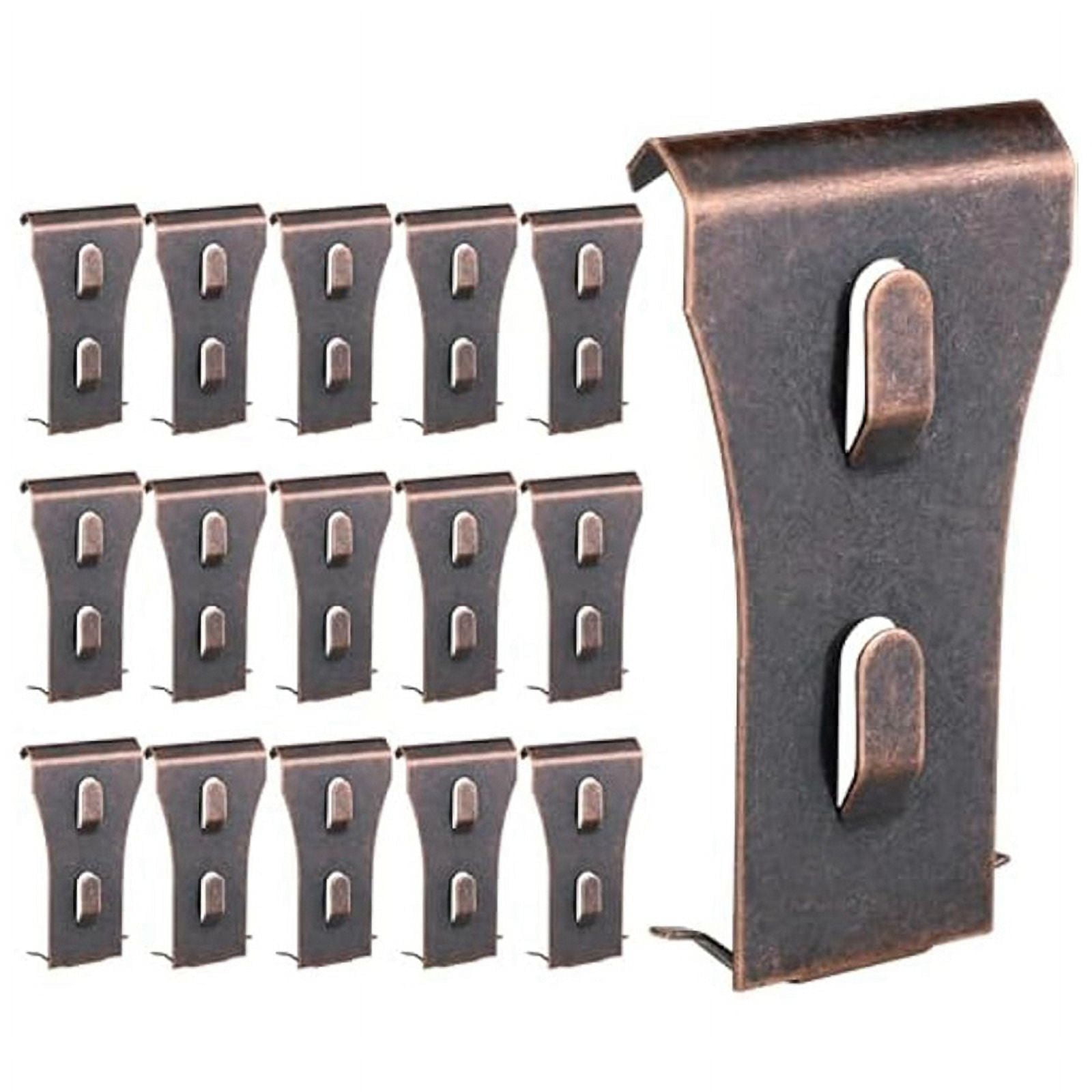 Brick Clips,16Pc Brick Clips for Hanging Outdoors Brick Hooks Hangers