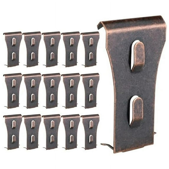 Brick Clips,16Pc Clips for Hanging Outdoors Hooks Hangers Wall Picture Mount on No Drill