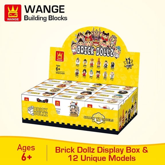 Brick Dollz Building Block Sets, Pack of 12 characters of Journey to the West