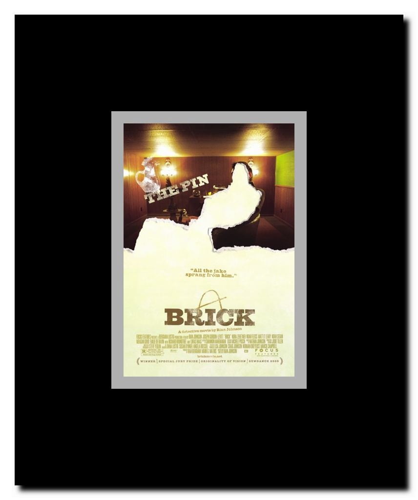 Brick Framed Movie Poster