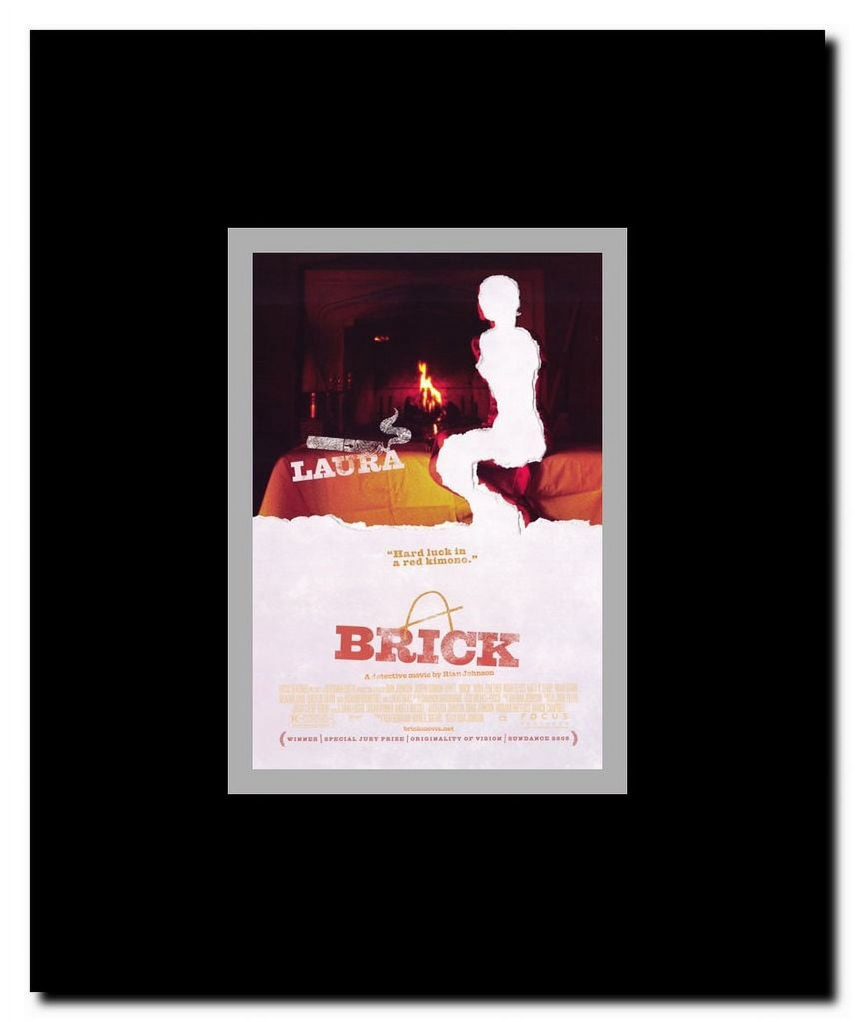Brick Framed Movie Poster