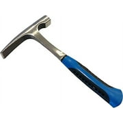 Brick Hammer with All Steel Run-Through Shaft and Shock Handle (24 OZ)