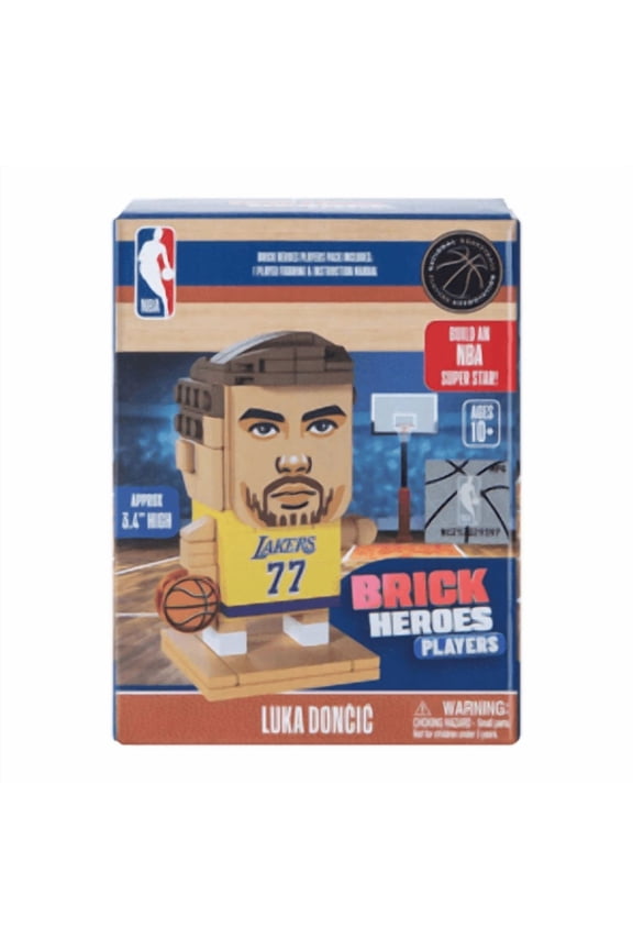 Brick Hero's Player's Luka Doncic Lakers Figurine 3.4'' Height