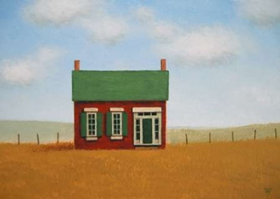 Brick House Canvas Art - Sharon France (18 x 24)