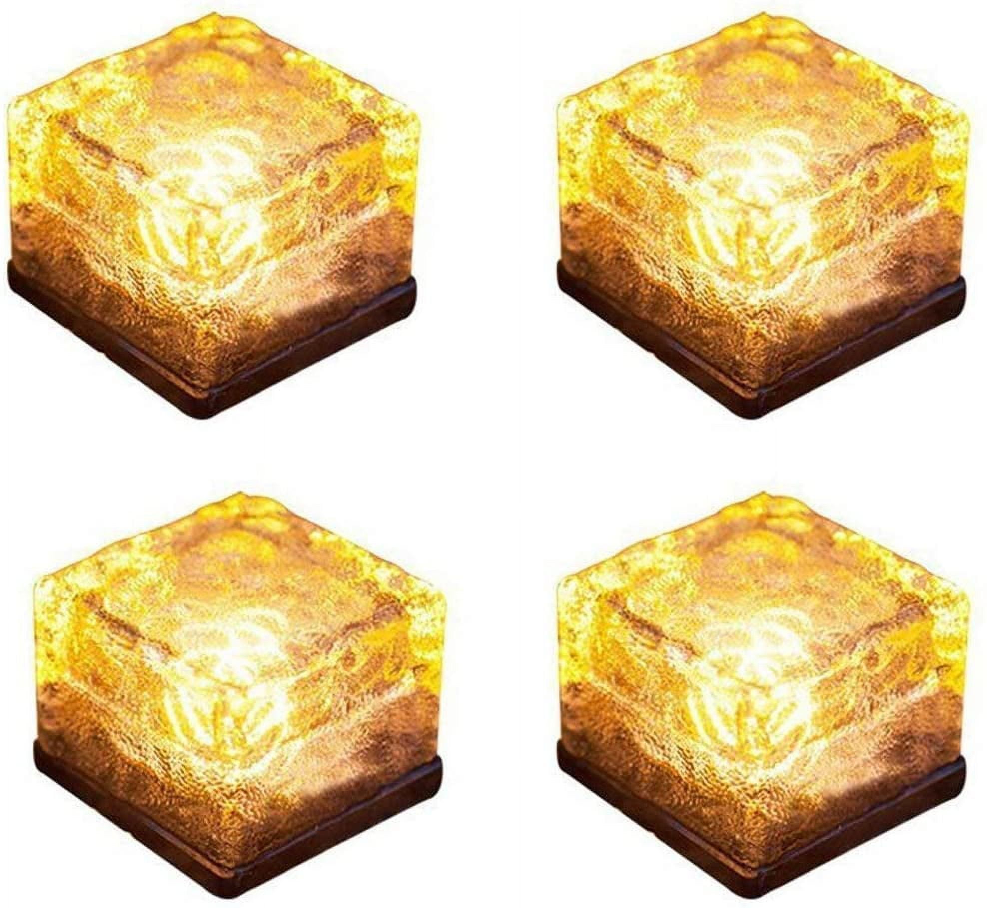 Solar Ice Cube Lights for Garden, Patio, Pathway -