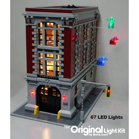 Brick Loot LED Lighting Kit for LEGO Ghostbusters Firehouse Headquarters 75827