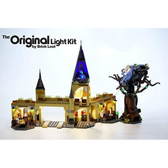 Brick Loot LED Lighting Kit for LEGO Harry Potter Hogwarts Whomping Willow 75953 (LEGO set not included)