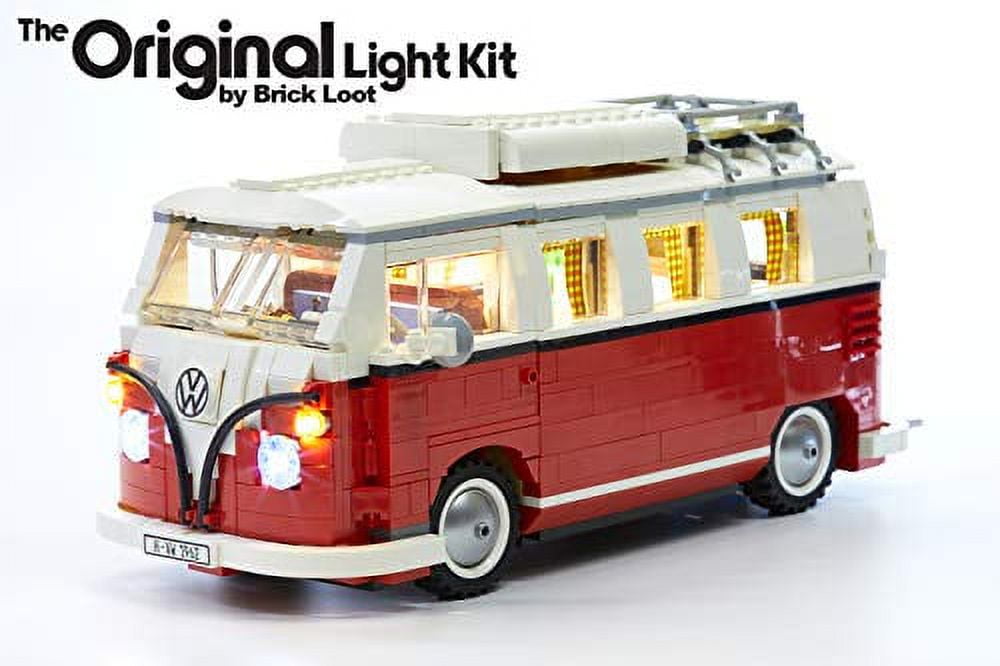 Updated LED Licht Set Für Creator 10220 LEGO The Volkswagen T1 Camper Van VW  Bus
