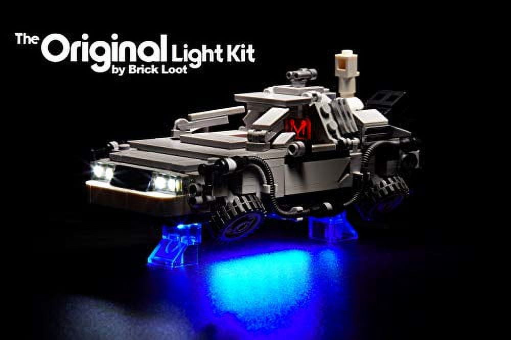 Give Your LEGO Back to the Future DeLorean A Touch Of Movie Magic