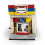 Brick Loot Mini City Brickmart Store Brick Building Kit, 122 Pieces, Compatible with Major Brands