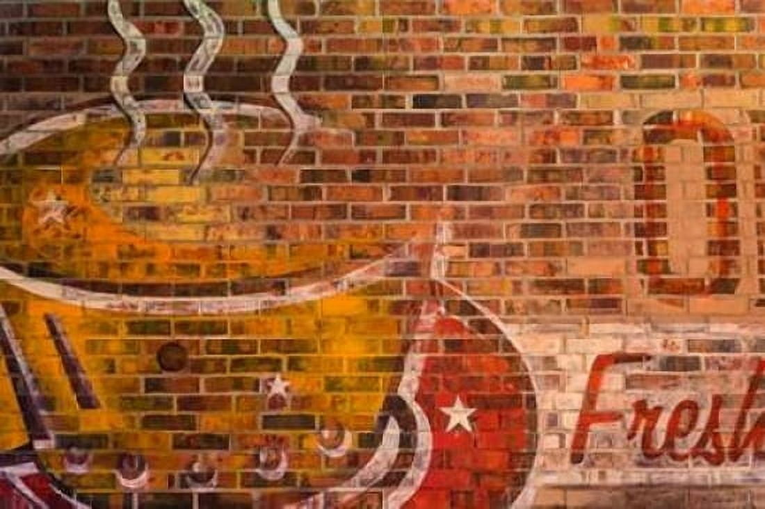 Brick Painting Canvas Art - Kathy Mahan (12 x 18)