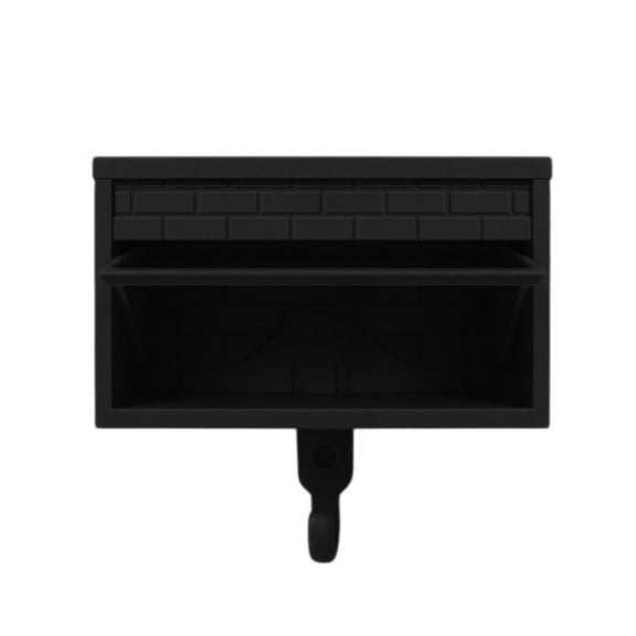 Brick Pattern Key Storage Box Functional Opening Garage Door Key Holder Plastic Wall Organizers for Household Essential