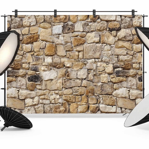 Brick Photography Backdrop 8x6FT, Abstract Multi Colored Brick Wall Photo Photo Backdrops, Background for Photography Studio Photo Studio Background, Back Drop for Photoshoot