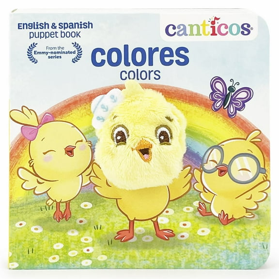 Canticos Colores / Colors Puppet Book (Bilingual) (Board Book)
