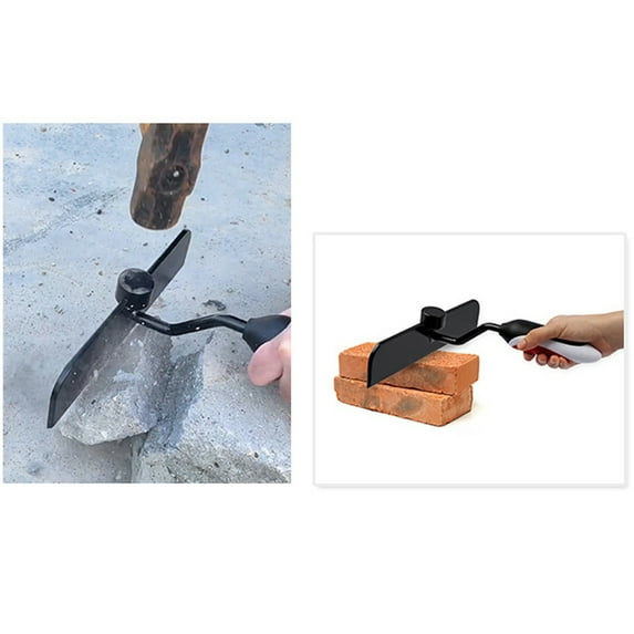 Brick Splitting Chisel Comfortable Long Handle Cutter High Hardness Split Tool Masons' Construction Tools
