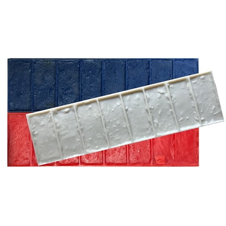 Brick Stone Border Stamp 3 Pc Set SM 4010. Stamped Concrete Brick