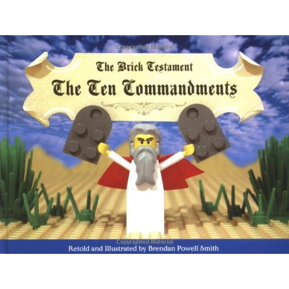 Pre-Owned The Brick Testament: The Ten Commandments (Hardcover) 1594740445 9781594740442