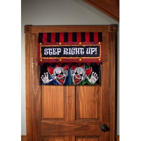 Brick Thunder Drop-Down Clown Door Animatronic Decoration