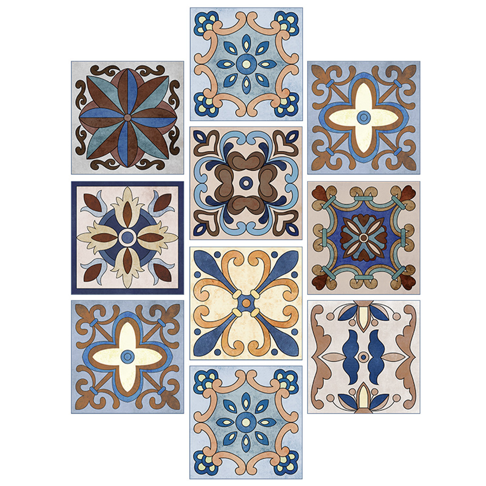 Brick Tile Wall Sticker Removable Water Proof Wallpaper Kitchen Decals