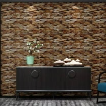 Brick Veneer for Interior Walls, 3D Wall Panels Peel and Stick, Faux Brick Wall Panels, Stickers Stickers Decor Wall, Self Adhesive Tile Wall Sticker (1Pc 27.5"x30.3")