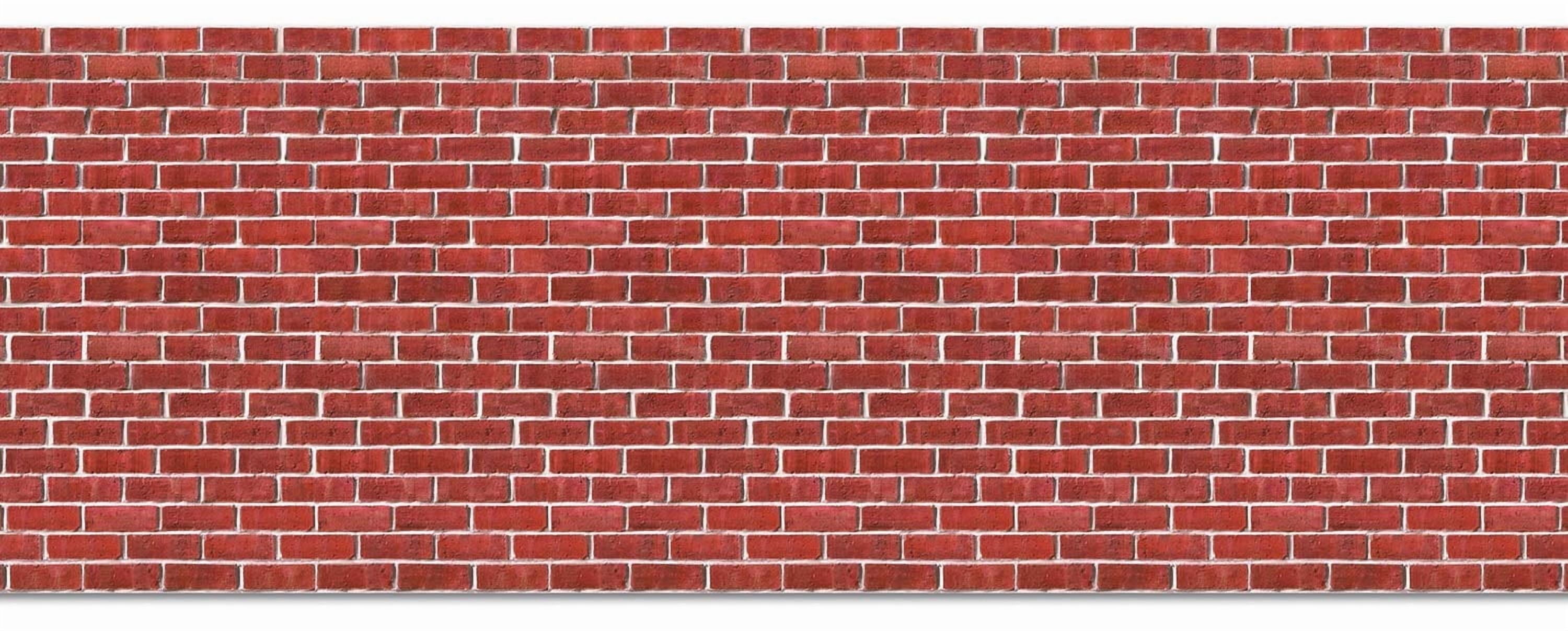 Stone Wall Backdrop - Accessorio Per Feste Halloween - Pannello Decorativo 1 Pezzo