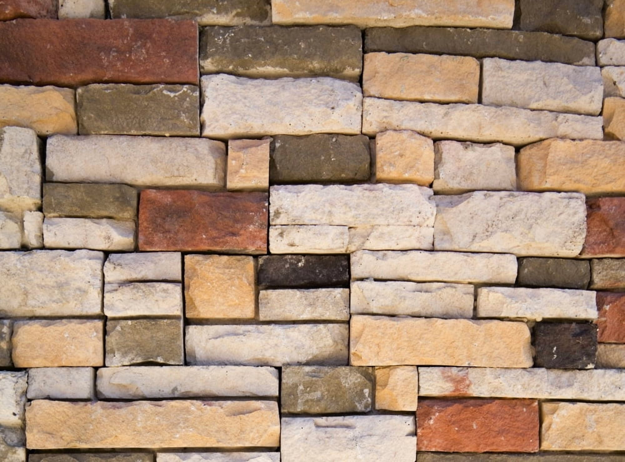 Brick Wall Canvas Art - Steven Raniszewski Design Pics (16 x 12)