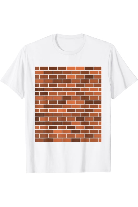Brick Wall - Construction Masonry Building Mason T-Shirt100% cotton