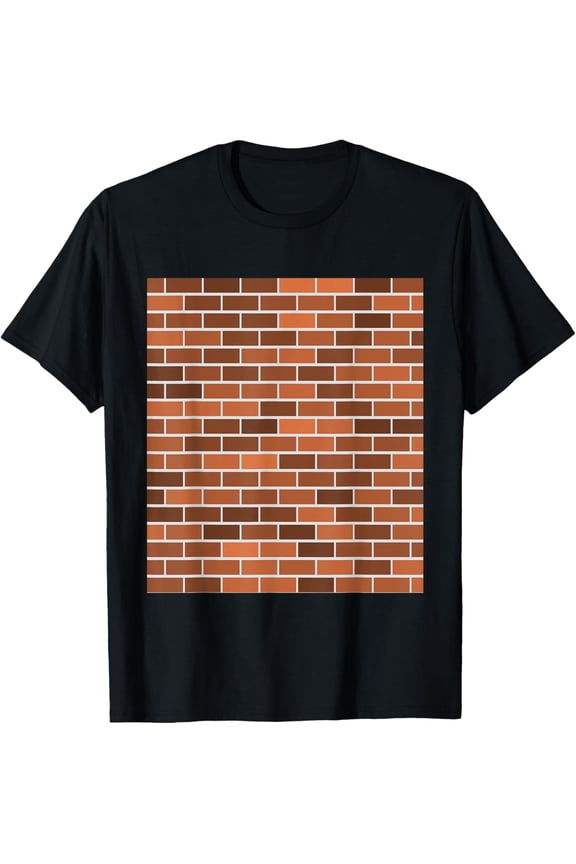 Brick Wall - Construction Masonry Building Mason T-Shirt100% pure cotton
