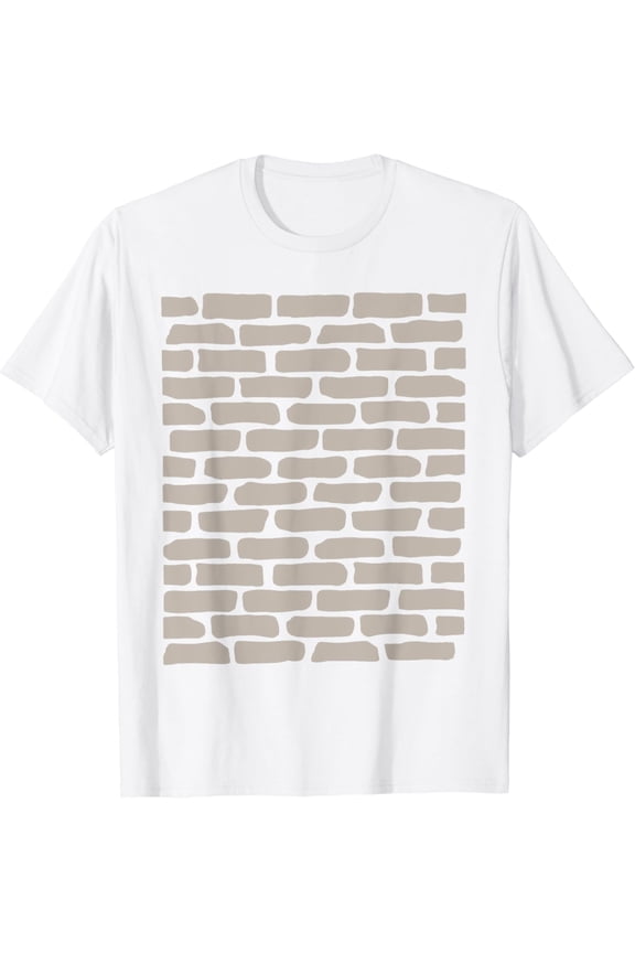 Brick Wall T-Shirt T-Shirt100% cotton