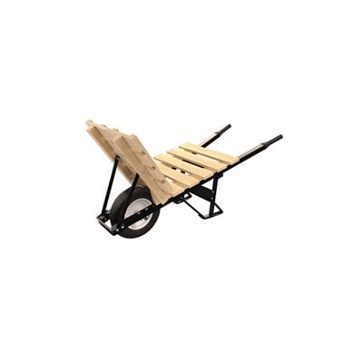 Brick & Tile Barrow - Single Ribbed Tire Steel Handle