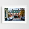 thumbnail image 1 of Brick in Easton - Maryland Photography Architecture Autumn Street Photography City Vintage White Framed Wall Art Print 5 x 7 inches, 1 of 3