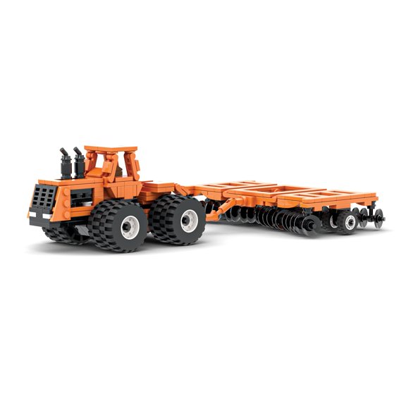 BrickAg, AC 4W-305 Tractor & Disk Farming Building Set, ACP1169780