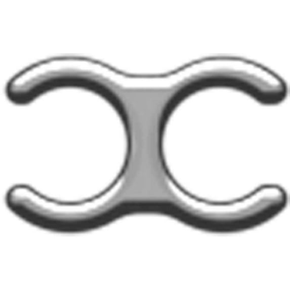 BrickArms Universal Clip (Silver U-Clip) (No Packaging)