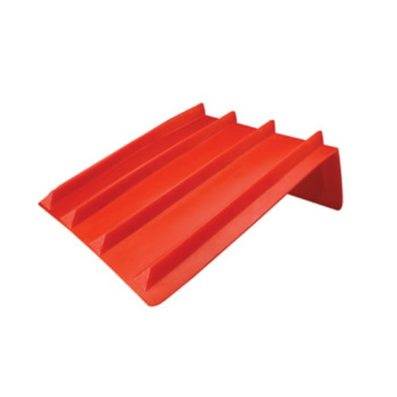 BrickGuard® Single Cube Corner Strap Protector | SIZE OPTIONS Size: 24", Color: Red