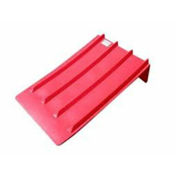 BrickGuard® Single Cube Corner Strap Protector | SIZE OPTIONS Size: 36", Color: Red