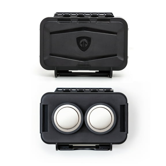 BrickHouse Security Magnetic Weatherproof Protective Case for Spark Nano 7 GPS tracker / Discreet Magnet to Car, Truck, Van, Business Assets