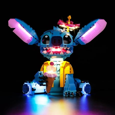 BrickSoul Led Light Kit for Lego 43249 Stitch Toy Building Kit - No Model (Classic Version)