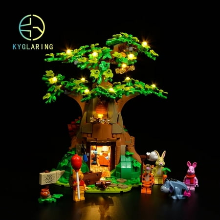 BrickSoul Led Light Kit for Winnie The Pooh - Compatible with Lego 21326 Building Blocks Model- No Lego Set (Classic Version)