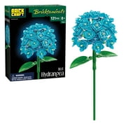 Brickcraft Bricktanicals Hydrangea Building Kit (121-Piece Set), Artficial Flower Craft, Gift For Him and Her