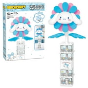 Brickcraft Cinnamoroll Flower & Vase 122 plastic pcs   Sanrio Building Kit, Floral D cor & Modular Bouquet for Cute Home Display for Him or Her