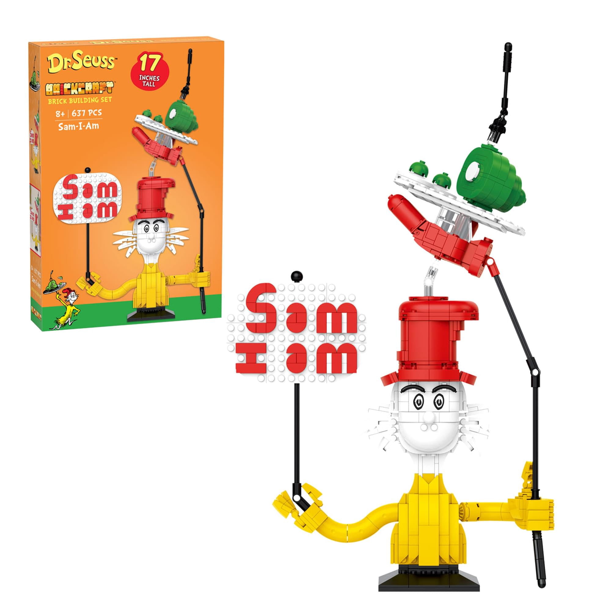 Dr. Seuss Sam I Am 637 Piece Building Set - Walmart.com