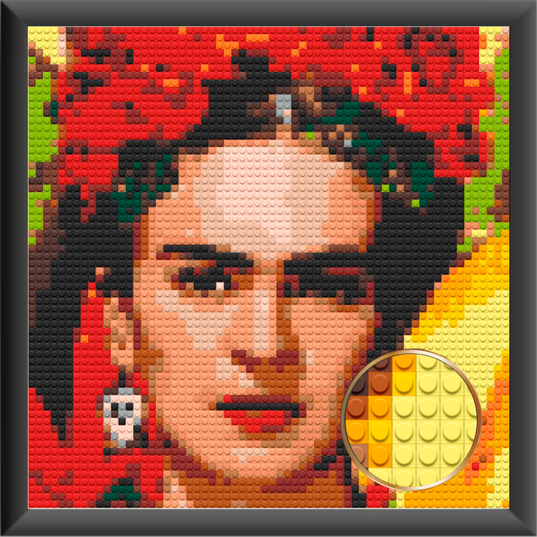 Bricked Mosaic 20x20" Fridha