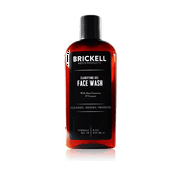 Brickell Men's Clarifying Gel Face Wash for Men, Natural and Organic Rich Foaming Daily Facial Cleanser Formulated With Geranium, Coconut and Aloe, 8 oz, Scented