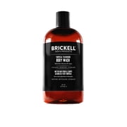 Brickell Men's Invigorating Body Wash, Natural & Organic Ingredients, Deep Cleaning Shower Gel with Aloe, Glycerin & Jojoba, Tropical Teakwood Scent, 16 oz